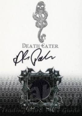 DE2 Death Eater dual auto & costume Alex Palmer - front