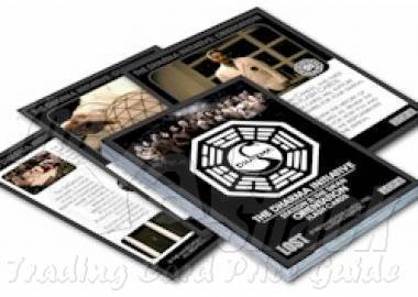 LOST Dharma Initiative Orientation 6 Card San Diego Preview Set - back