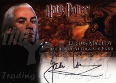 Jason Isaacs as Lucius Malfoy - front