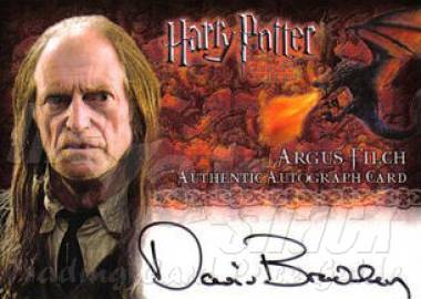 David Bradley as Argus Filch - front