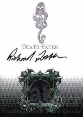 DE6 Death Eater dual auto & costume Richard Rosson - front