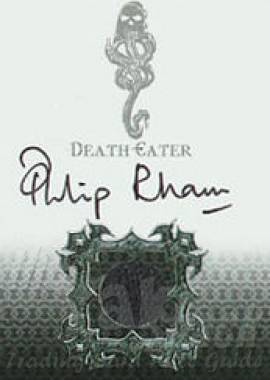 DE3 Death Eater dual auto & costume Philip Rham - front