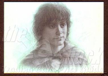 Frodo Prismatic Foil Art Card - front