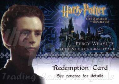 Chris Rankin as Percy Weasley (Redemption) - front