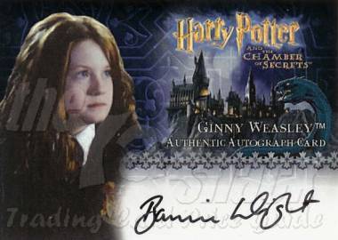 Bonnie Wright as Ginny Weasley - front