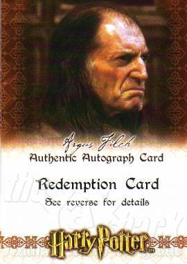 Argus Filch/David Bradley - redemption (SS) - front