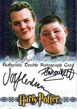 Crabbe and Goyle/Jamie Waylett and Joshua Herdman (POA) - front