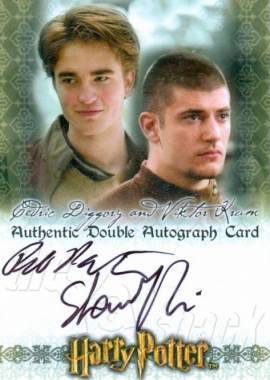 Cedric Diggory and Victor Krum/Robert Pattison and Stanislav Ianevski (GOF) - front